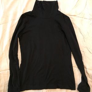 Black theory turtleneck